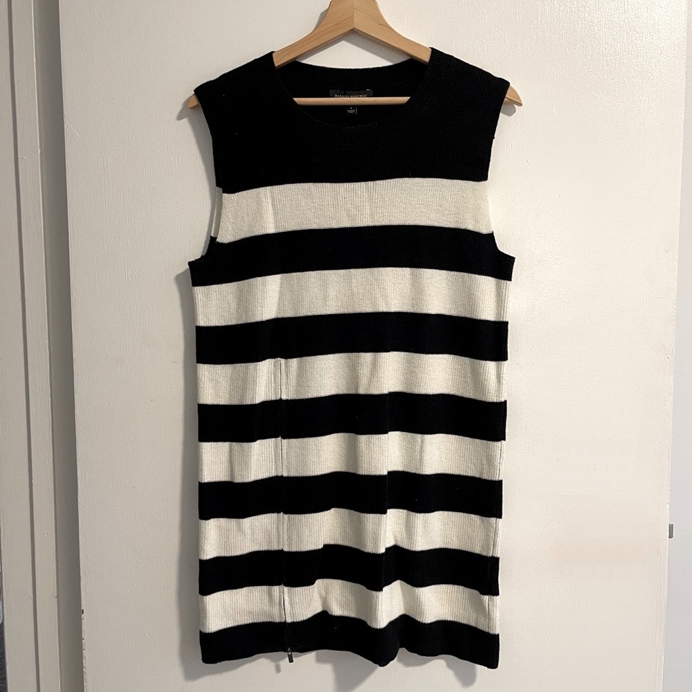 Banana republic stripped knit vest tunic